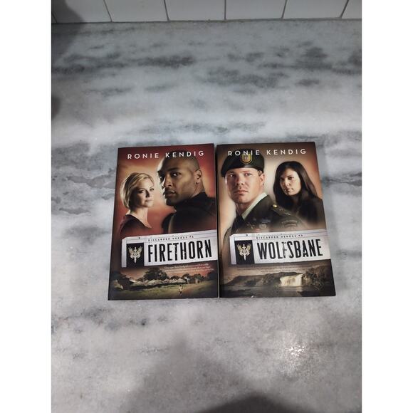 Ronie Kendig Discarded Heroes Paperback Bundle: Firethorn & Wolfsbane - Picture 2 of 9